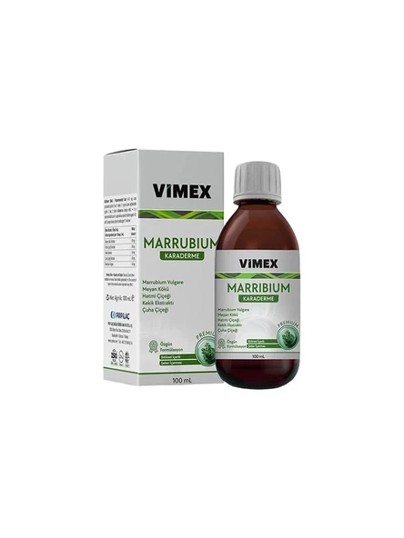 VİMEX KARADERME MARRUBIUM 100 ML ŞURUP ürün görseli 1