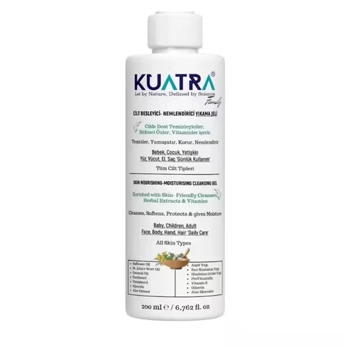 KUATRA NEM. BES. TEMİZLEME JELİ 200 ML (KOKUSUZ) ürün görseli 1