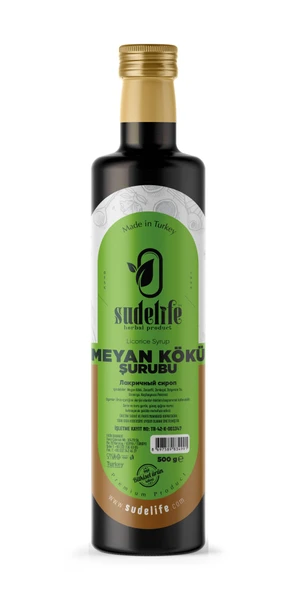 FATİH SUDE MEYAN KÖKÜ ŞURUBU 500 ML ürün görseli 1