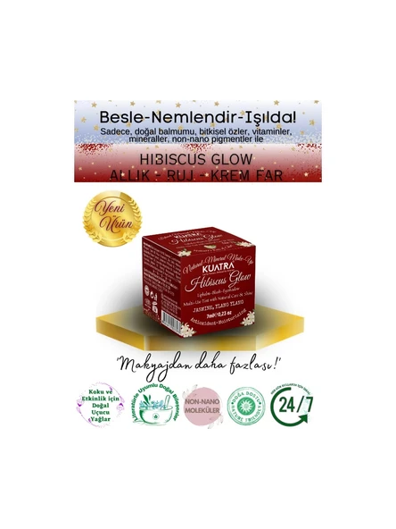 KUATRA HİBİSCUS GLOW 7 ML ürün görseli 1