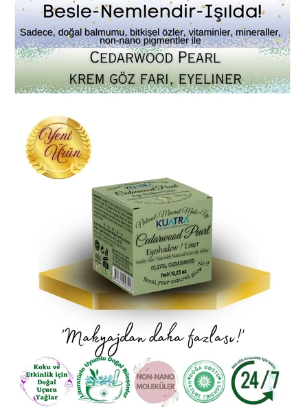 KUATRA CEDARWOOD PEARL 7 ML ürün görseli 1