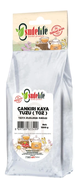 FATİH SUDE ÇANKIRI KAYA TUZU ( TOZ ) 1000 G ürün görseli 1