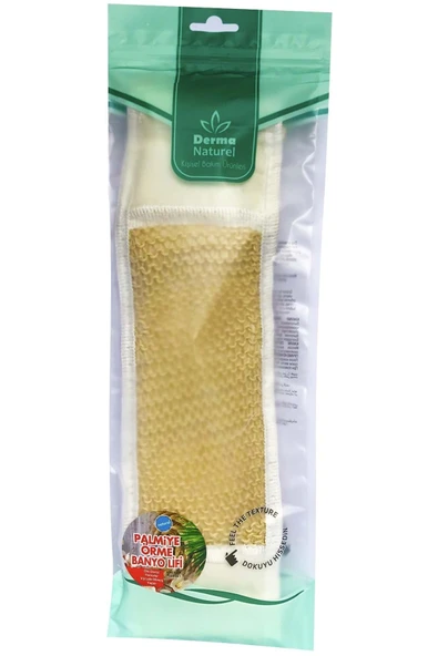 Derma Naturel Palmiye Örme İpli Banyo Kemeri (8*24CM) ürün görseli 1