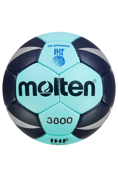 MOLTEN H2x3800 Ihf Onaylı Dikişli Deri 2 No Hentbol Topu ürün görseli 1