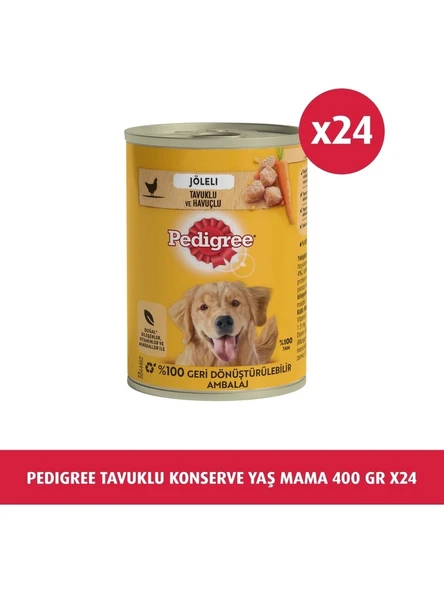 Pedigree Tavuklu 400 Gr 24X ürün görseli 1