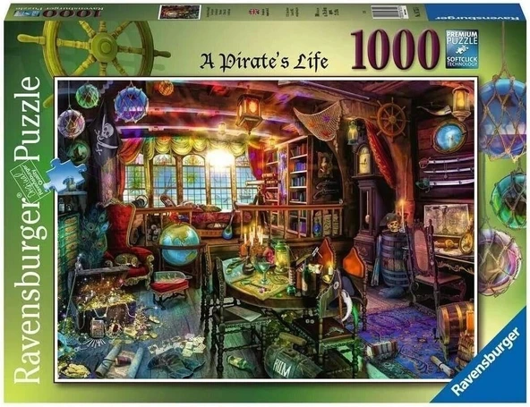 Korsanın Odası Puzzle - 1000 Parça - Resim 2