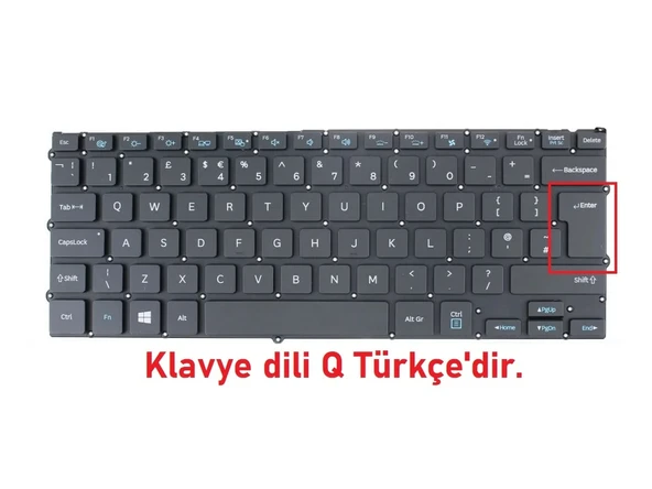 Samsung NP940X3G-K03US Klavye Işıklı ürün görseli 1