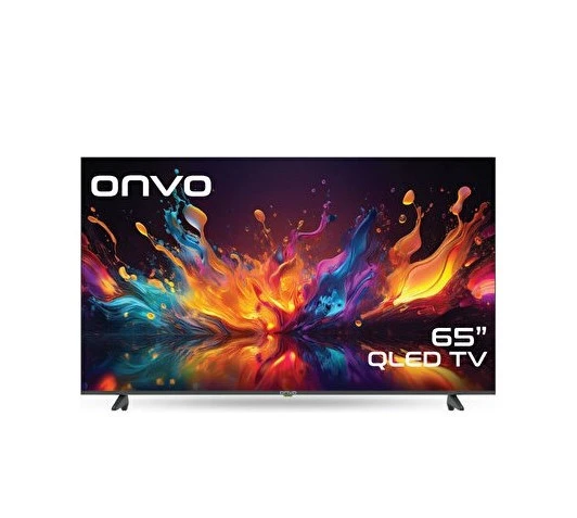 ONVO 65" FRAMELESS UHD QLED GOOGLE TV ürün görseli 1