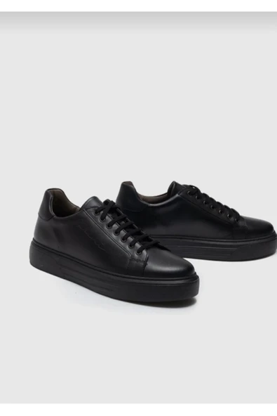 %100 Hakiki deri erkek sneaker ürün görseli 1