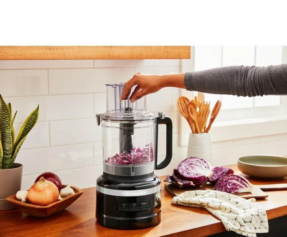 Kitchenaid 3,1 L Mutfak Robotu 5KFP1319 Onyx Black- EOB - Resim 9
