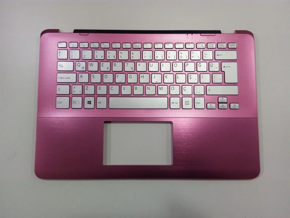 Sony Vaio SVF14A15STP Klavye Kasa Silver Işıklı ürün görseli 1