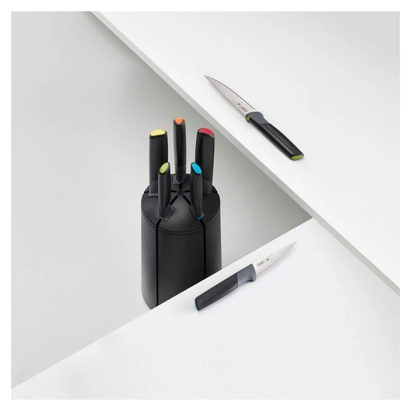 Joseph Joseph Elevate 5´li Bıçak Carousel Set - Resim 3