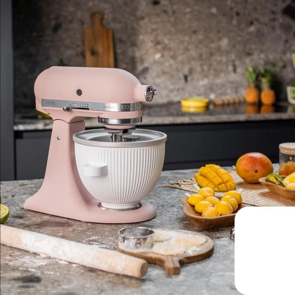Kitchenaid 5KSMICM Dondurma Aparatı - Resim 8