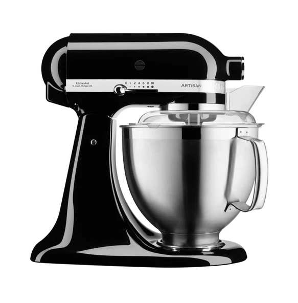 Kitchenaid Artisan 4,8 L Stand Mikser 5KSM185PS Onyx Black-EOB ürün görseli 1