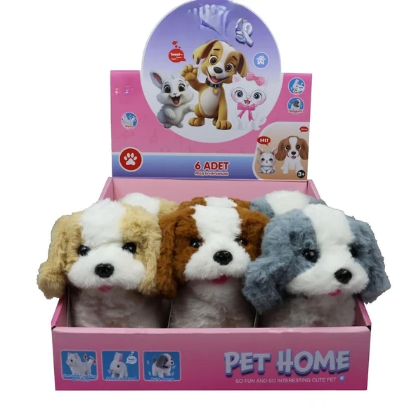 VRD10642 PELUŞ EVCİL KÖPEK SESLİ HAREKETLİ ürün görseli 1