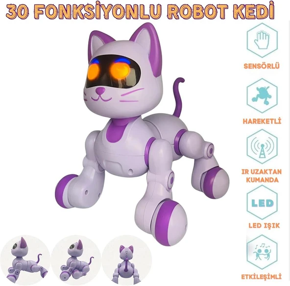 SH40194 U/K DANS EDEN ROBOT KEDİ - Resim 4