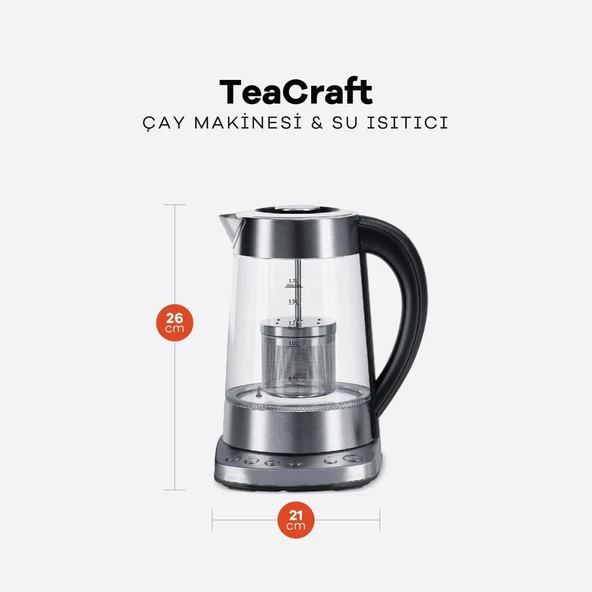 Dexart Tea Craft Kettle Çay Makinesi - Resim 2