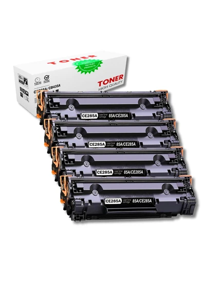 nanoprint HP CE285A Muadil Toner 4'lü Avantajlı Set | WB /P1100/P1102/P1102w/P1104/M1132 ürün görseli 1