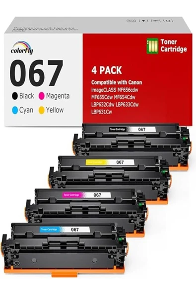 Canon MF656CDW MF654CDW Toner LBP632CDW Toner MF653Cdw LBP633Cdw, 4 067 ürün görseli 1