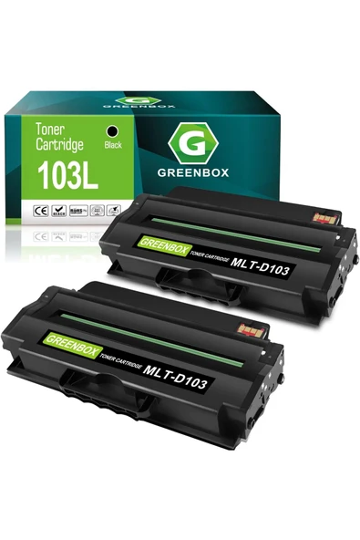 Samsung MLT-D103L 2,500 Pages for High Yield for ML-2955ND ML-2955DW ML-2950ND SCX-4729FW 2ADET ürün görseli 1
