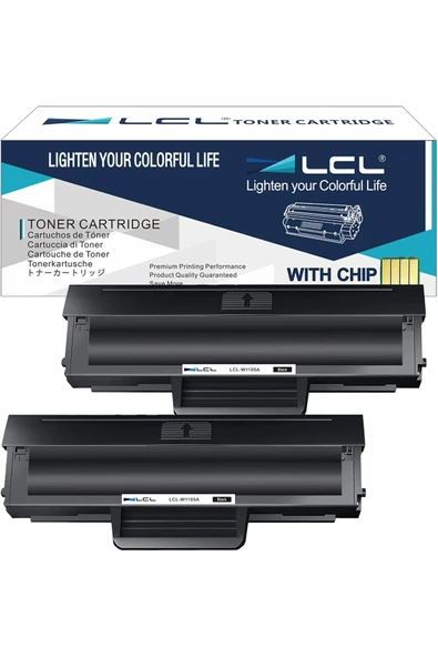 Yade YA-DE TONER Laser MFP 137fnw 137fwg 135a 135ag 135fnw 135r 135w 135wg 107a 107r 107w 2ADET ürün görseli 1