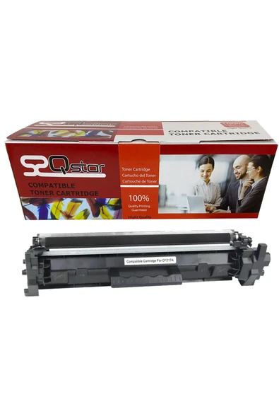 Qstar Hp 17a-cf217a Çipli Muadil Toner ürün görseli 1