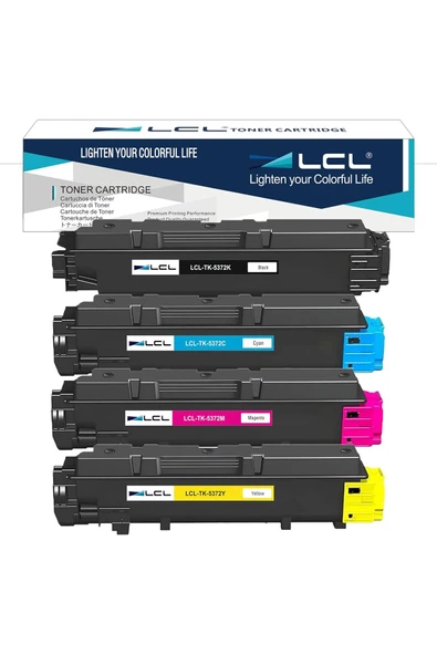 KYOCERA TK5370 MUADİL TK5370 Ecosys PA3500cx MA3500cix MA3500cifx Printer (4-Pack KCMY) SET ürün görseli 1