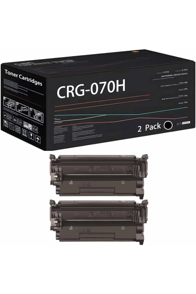 Canon CRG070H ÇİPLİ LBP246dw LBP247dw MF462dw MF465dw Printers, 2ADET ürün görseli 1