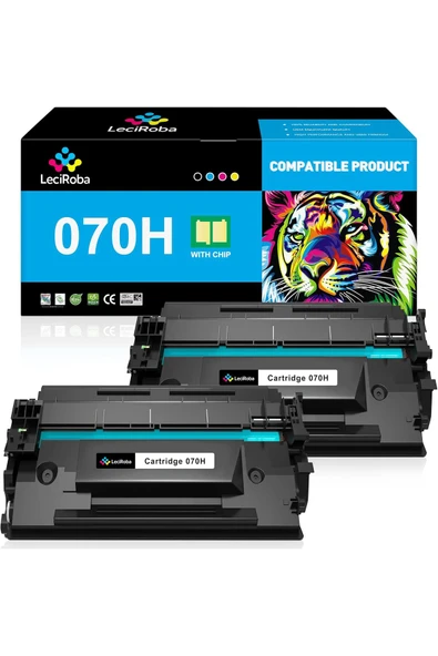 Canon CRG070H MUADİL ÇİPLİ MF462dw MF465dw LBP246dw LBP247dw LBP240dw LBP243dw MF463dw (2-Pack) ürün görseli 1