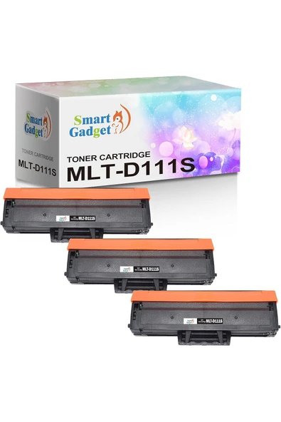 Samsung MLT-D111s SL-M2020W SL-M2020 SL-2070FW SL-2070W SL-2022W SL-2022FW Printers | [3 Pack Unit] ürün görseli 1