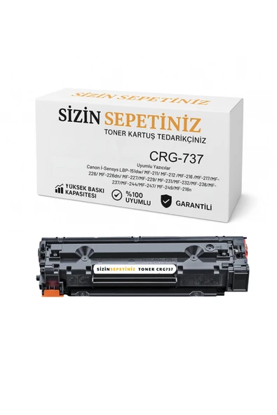 Canon MF-211 / MF-212 / MF-216 Uyumlu CRG737 Muadil Toner ürün görseli 1