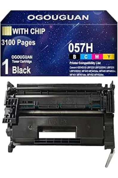 Canon 057 057H CRG-057 CRG-057H ile Canon ÇİPSİZ MF449DW MF443DW MF441DW AURA TONER ürün görseli 1