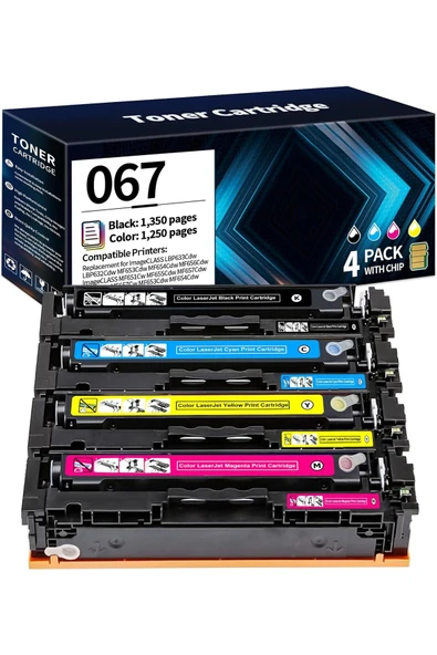 Canon YA-DE TONER MF 655/MF657/MF656Cdw LBP632Cdw MF653Cdw LBP633Cdw MF654Cdw Series ürün görseli 1