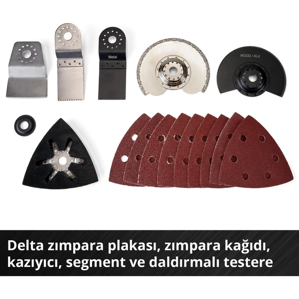 Einhell Varrito Aküsüz Zımpara Makinesi - Resim 4