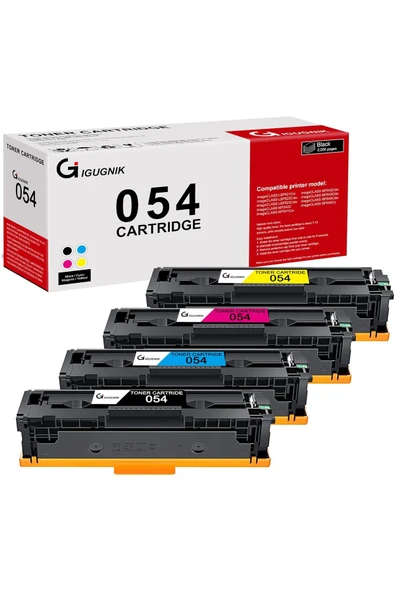 Canon 054 MUADİL MF642Cdw MF644Cdw LBP622Cdw LBP623Cdw MF641Cdw (BK/C/M/Y)*YA-DE TONER ürün görseli 1