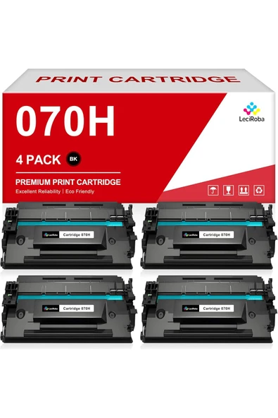 Canon ÇİPLİ CRG070H MF462dw MF465dw LBP246dw LBP247dw LBP240dw LBP243dw MF463dw Printer (4-Pack) ürün görseli 1