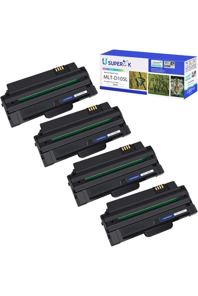 Samsung MLT-D105L ML-2525 ML-2525W ML-2545 ML-1915 SCX-4623F SCX-4623FN SF-650 Printer 4 ADET ürün görseli 1