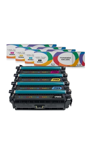 HP Set Takım  Toner- M552dn/m553n/m553x/m577f 508a-cf360a ürün görseli 1