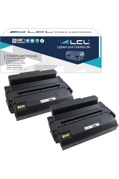 Samsung 203L SL-M3320 M3370FW M3820 M3820ND M3320ND M3370 M3370FD M3870 M4020 M4070 (2-Pack Black) ürün görseli 1
