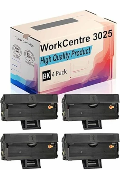 Xerox Phaser 3020 WorkCentre 3025 4 ADET AURA TONER ürün görseli 1