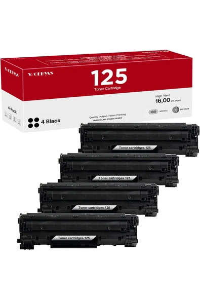 Canon MUADİL Canon 125 CRG-125 3484B001 ImageCLASS LBP6030w LBP6000 MF3010 LBP3100 RESİM TEMSİLİDİR ürün görseli 1