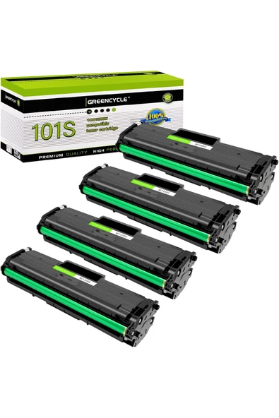 Samsung *YA-DE TONER 101S SCX-3405W SCX-3405 ML-2165W ML-2160 SCX-3400 SF-760P Printer (Black, 4-Pack ürün görseli 1