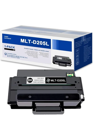Samsung MLT-D205L Toner ML-3312ND ML-3300 ML-3310 ML-3710 SCX-5636 SCX-5737 SCX-4835FR ürün görseli 1