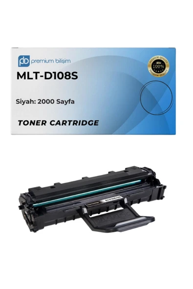 Samsung MLT-D108S Muadil Toner - ML-1640 ML1640 ML-2240 ML2240 ürün görseli 1