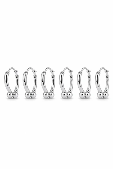 Kadın 3 Çift 6 Adet Set Küpe Seti ürün görseli 1