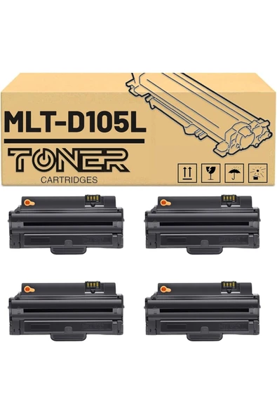 Samsung MLT 105L SCX-4623FW ML-2525 ML-2525W ML-2545 SCX-4623 ML-2540 SCX-4600 SF-650 4 ADET ürün görseli 1
