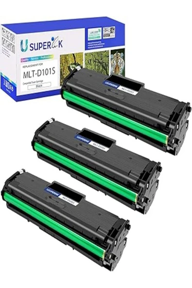 Samsung 3 ADET Samsung 101S MLT-D101S Used in ML-2165W SCX-3405W SCX-3405FW ML-2165 SF-760P AURA TONER ürün görseli 1