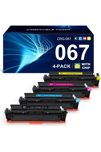 Canon MF654Cdw MF656Cdw MF653Cdw LBP632Cdw MF650C LBP630C Series Printer 4-Pack ürün görseli 1