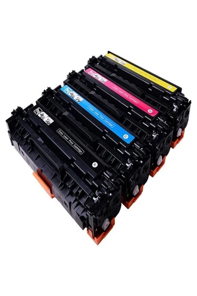 SRToner Hp 131a-cb540a/ce320a/cf210a/canon Crg-756/crg-731 Takım Set Muadil Toner ürün görseli 1