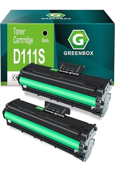 Samsung MLT-D111S MLTD111S MLT111S M2020 SL-M2020W SL-M2070 SL-M2070FW SL-M2022 -M2022W 2 Black)AURA ürün görseli 1